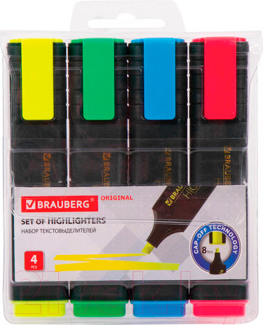 Изображение товара Набор маркеров Brauberg Original / 151689 (4шт)