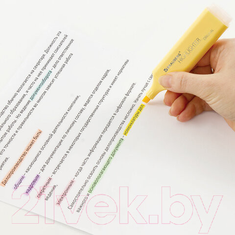 Изображение товара Набор маркеров Brauberg Original Pastel / 151698 (6шт)