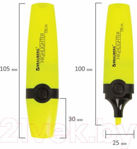 Изображение товара Набор маркеров Brauberg Delta / 151728 (6шт)