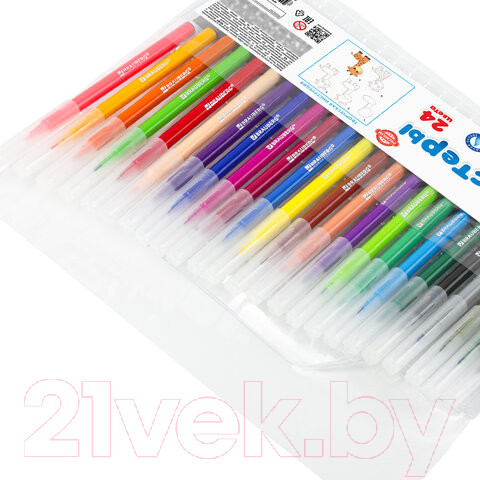 Изображение товара Фломастеры Brauberg Premium / 151936 (24шт)