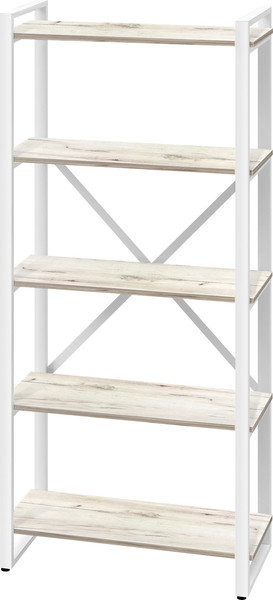 Изображение товара Стеллаж Millwood Neo Loft СН-3 Л (дуб белый Craft/металл белый)