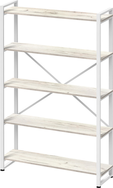 Изображение товара Стеллаж Millwood Neo Loft СН-4 Л (дуб белый Craft/металл белый)