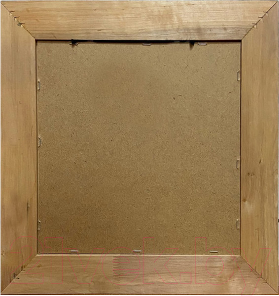 Изображение товара Картина Декарт Абстракция белые и синие розы-1 8Л3050 (в раме)