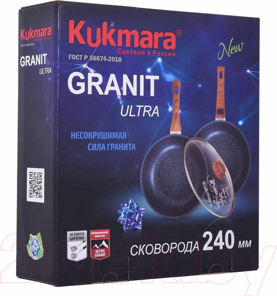 Изображение товара Сковорода Kukmara Granit Ultra Original сго261а