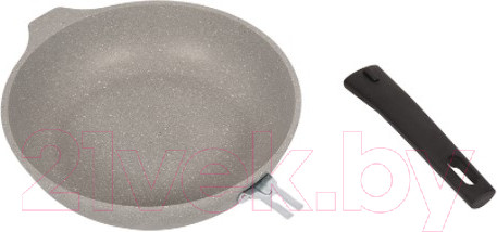 Изображение товара Сковорода Kukmara смс263а (светлый мрамор)