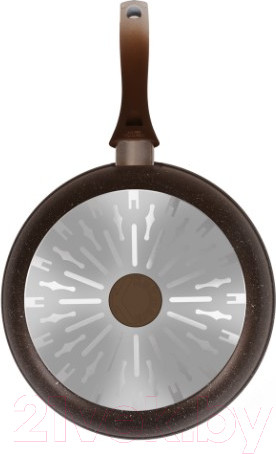 Изображение товара Сковорода Kukmara Индукция смки280а (кофейный мрамор)