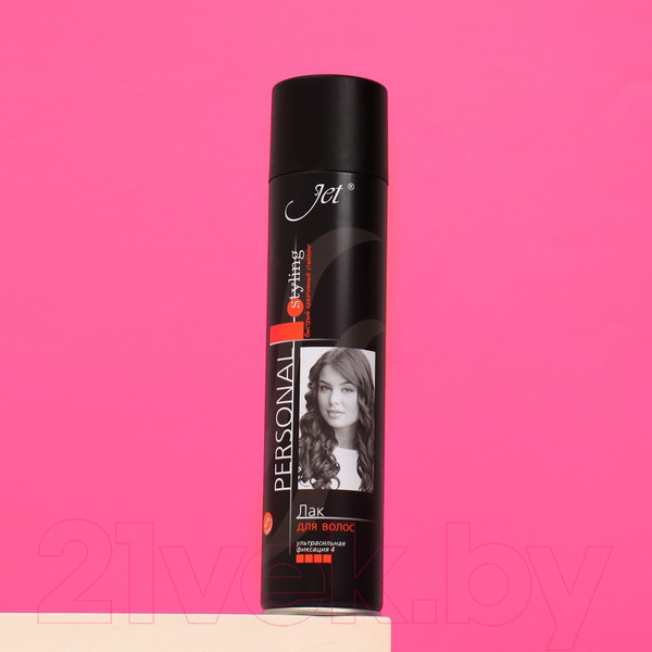 Изображение товара Лак для укладки волос Jet Hair Объем и Стойкость (300мл)