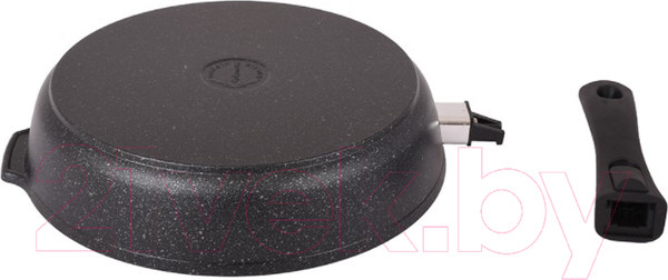 Изображение товара Сковорода Kukmara смт283а (темный мрамор)