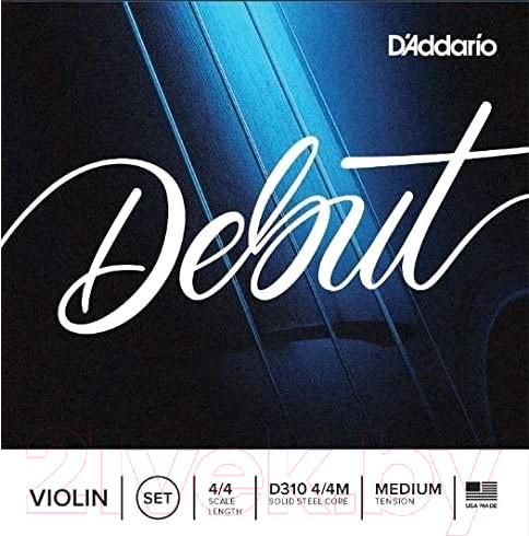 Изображение товара Струны для смычковых D'Addario D310 4/4M