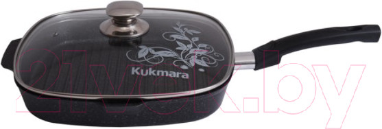 Изображение товара Сковорода-гриль Kukmara Granit Ultra Blue сгкгг282а