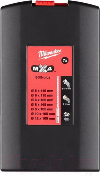 Изображение товара Набор буров Milwaukee 4932478626