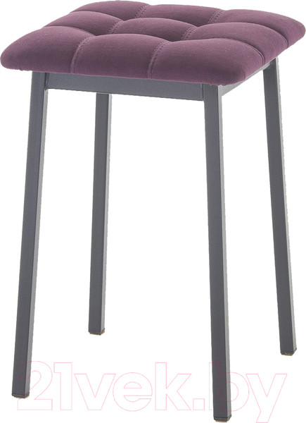 Изображение товара Табурет AMC Comfort 7.1.14 (ткань баклажан/черный)
