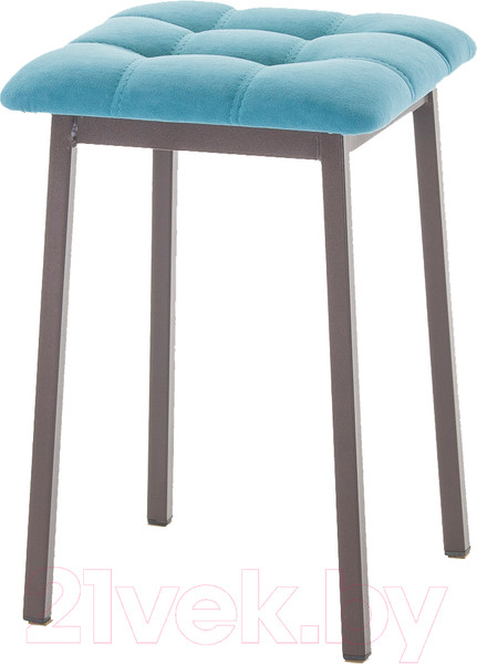 Изображение товара Табурет AMC Comfort 7.2.13 (ткань бирюзовый/коричневый)