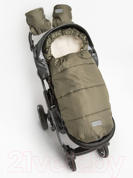 Изображение товара Конверт детский Amarobaby Snowy Travel / AMARO-6101-HK (хаки)