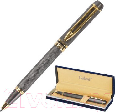 Изображение товара Ручка шариковая имиджевая Galant Dark Chrome / 140397 (синий)