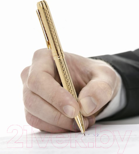 Изображение товара Ручка шариковая имиджевая Galant Graven Gold / 140466 (синий)