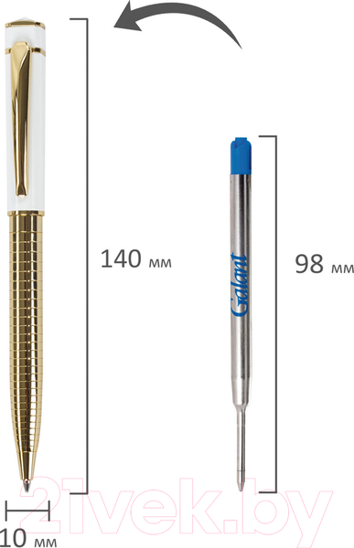 Изображение товара Ручка шариковая имиджевая Galant Mont Pelerin / 141661 (синий)