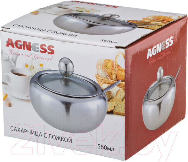 Изображение товара Сахарница Agness 912-020