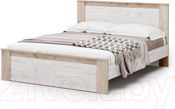 Изображение товара Комплект мебели для спальни Евва Ливеко ЛВ-1.1 (сосна каньон/дуб юкон)