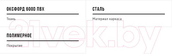 Изображение товара Табурет складной НПО Кедр STS-02 (сталь)