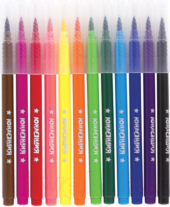 Изображение товара Фломастеры Юнландия Юный волшебник / 151430 (12шт)