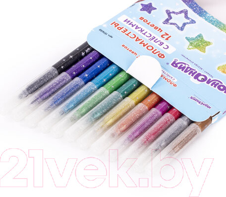 Изображение товара Фломастеры Юнландия Юный волшебник / 151650 (12шт)