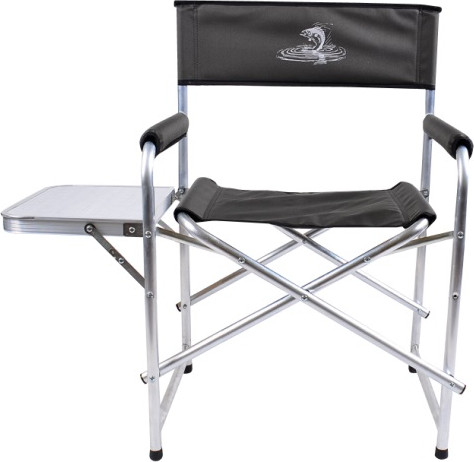 Изображение товара Кресло складное НПО Кедр Базовый со столиком / AKS-04 (алюминий)