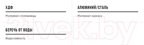 Изображение товара Стол складной НПО Кедр TABS-01S (сталь)