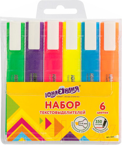 Изображение товара Набор маркеров Юнландия Colorstar / 151709 (6шт)