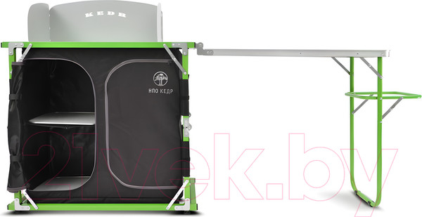 Изображение товара Кухня походная НПО Кедр Premium Lime с обвесом / KP-02F
