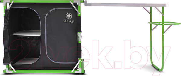 Изображение товара Кухня походная НПО Кедр Premium Lime с обвесом / KP-02F