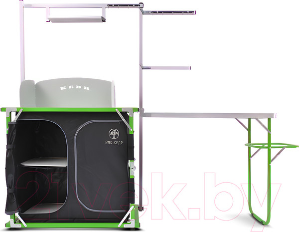 Изображение товара Кухня походная НПО Кедр Premium Lime с обвесом / KP-02F