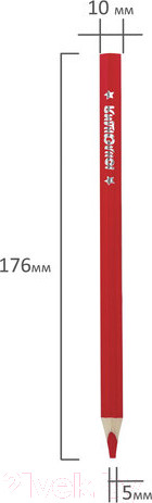 Изображение товара Набор цветных карандашей Юнландия Сказочный мир / 181370 (12цв)