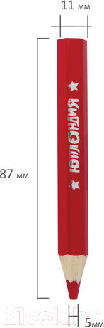 Изображение товара Набор цветных карандашей Юнландия Малыши-карандаши / 181376 (12цв)