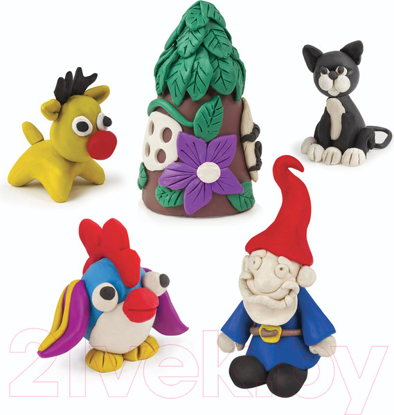 Изображение товара Пластилин Юнландия 105860 (5цв)