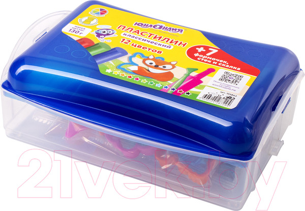 Изображение товара Набор для лепки Юнландия 105863 (12цв)