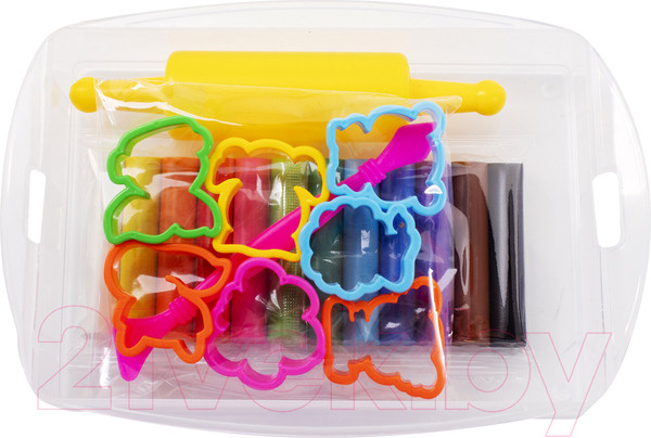 Изображение товара Набор для лепки Юнландия 105863 (12цв)