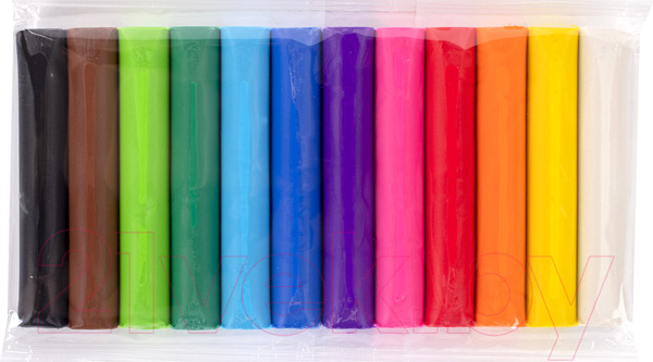 Изображение товара Набор для лепки Юнландия 105866 (12цв)