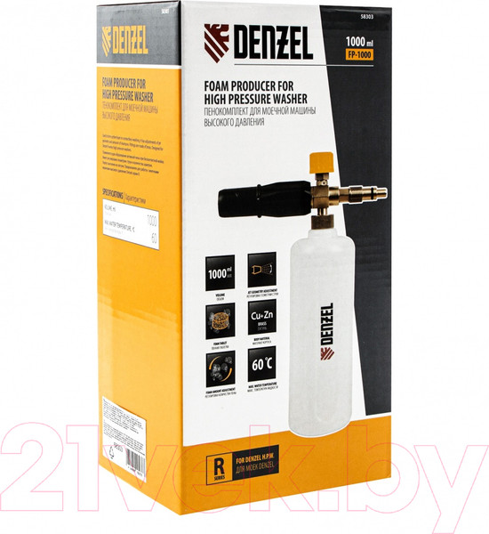 Изображение товара Насадка для минимойки Denzel FPB-1000 (58303)