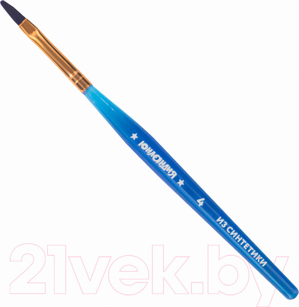 Изображение товара Набор кистей Юнландия Синтетика / 200890 (6шт)