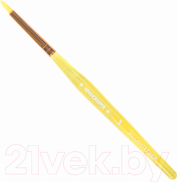 Изображение товара Набор кистей Юнландия Синтетика / 200890 (6шт)