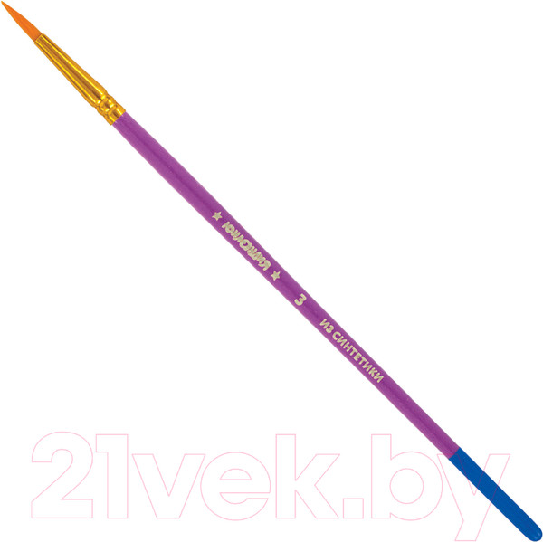 Изображение товара Набор кистей Юнландия Синтетика / 200895 (5шт)