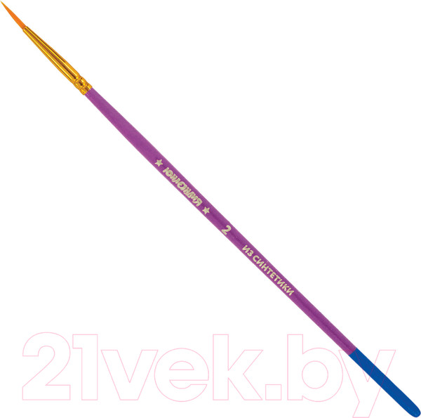 Изображение товара Набор кистей Юнландия Синтетика / 200895 (5шт)