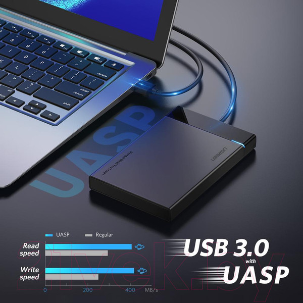 Изображение товара Бокс для жесткого диска Ugreen US221 / 30847 (черный)