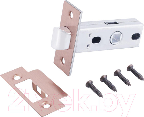 Изображение товара Защелка врезная Аллюр L45-8 АС (старая медь)