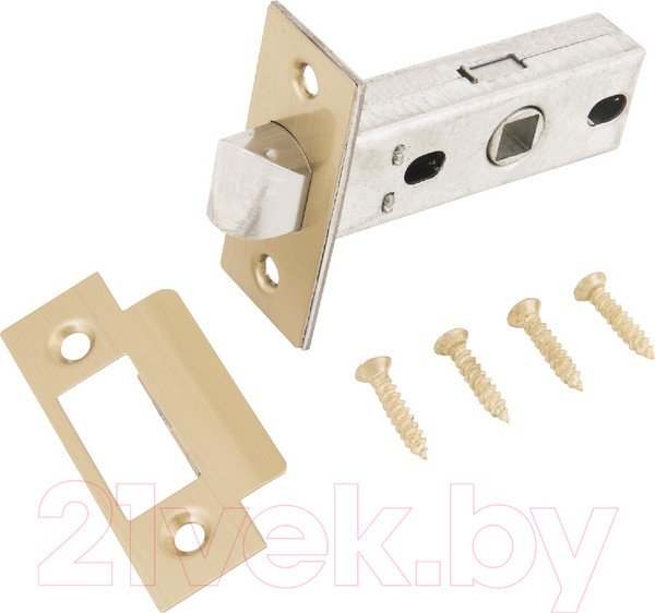 Изображение товара Защелка врезная Аллюр L45-8 РВ (золото)