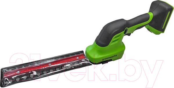 Изображение товара Кусторез аккумуляторный Greenworks G24SHT 24V / 1600607 (без АКБ и ЗУ)