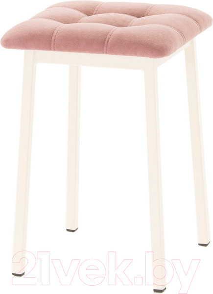 Изображение товара Табурет AMC Comfort 7.3.7 (ткань розовый/слоновая кость)