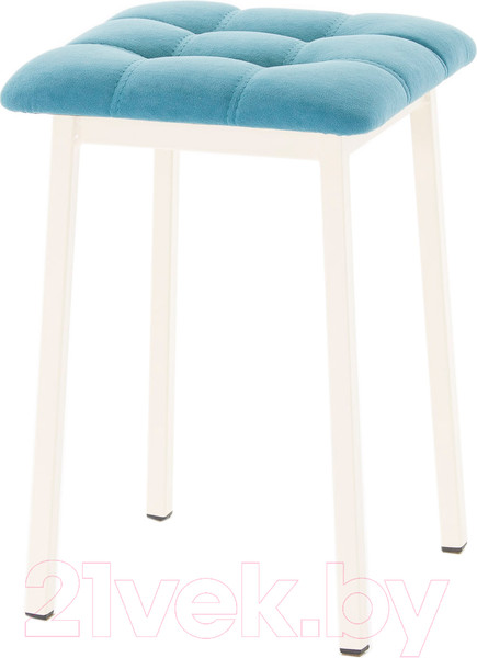 Изображение товара Табурет AMC Comfort 7.3.13 (ткань бирюзовый/слоновая кость)