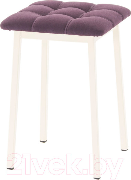 Изображение товара Табурет AMC Comfort 7.3.14 (ткань баклажан/слоновая кость)
